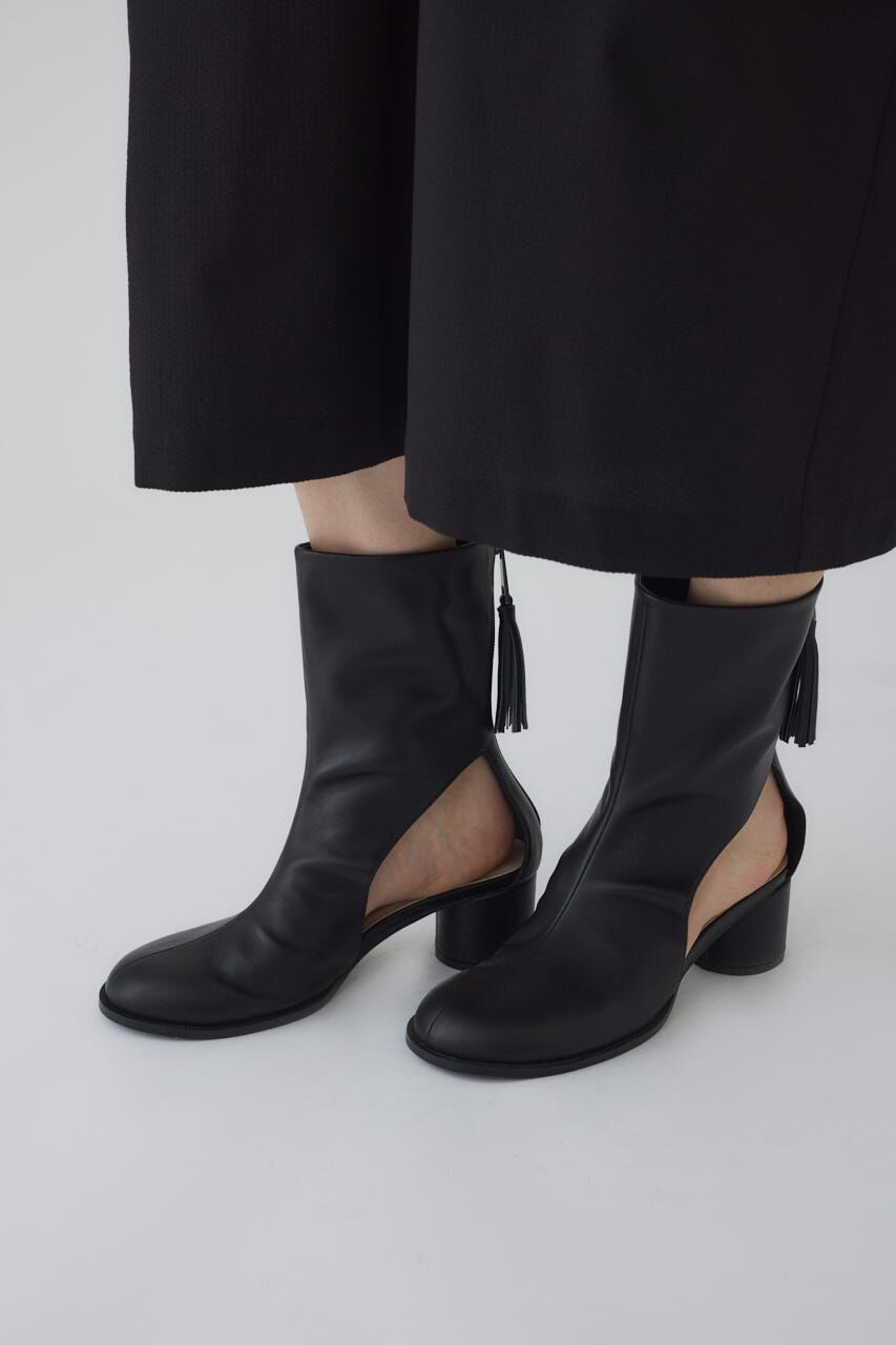 RIM.ARK 「Leather cutting boots sandal」|その他|BLK