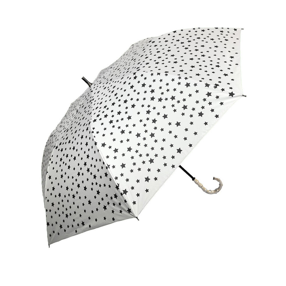 BACKYARD FAMILY「日傘 折りたたみ 遮光 晴雨兼用 軽量 通販 HYGGE ヒュッゲ ショートワイド 55cm」|傘|ホワイト1