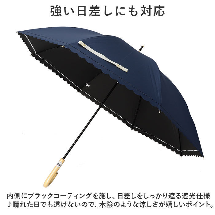 BACKYARD FAMILY「傘 レディース 大人 通販 長傘 50cm 晴雨兼用 かさ カサ 雨傘 日傘 晴雨兼用傘」|傘|