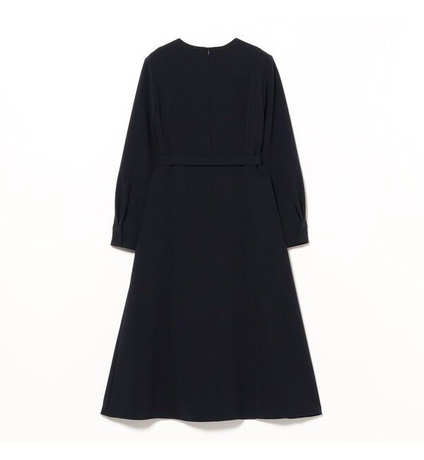 Demi-Luxe BEAMS 「トリアセ ベルテッド ワンピース」|ワンピース|