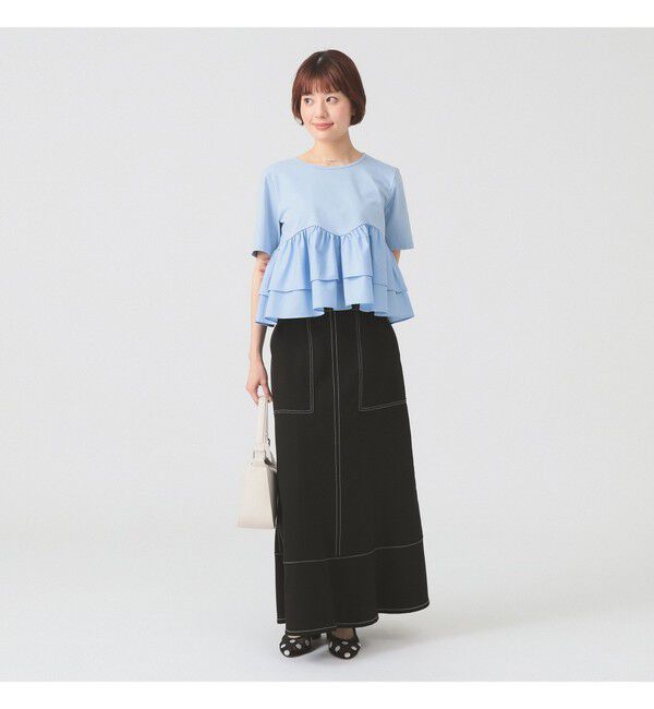 Ray BEAMS 「ティアード キリカエ Tシャツ」|Tシャツ・カットソー|