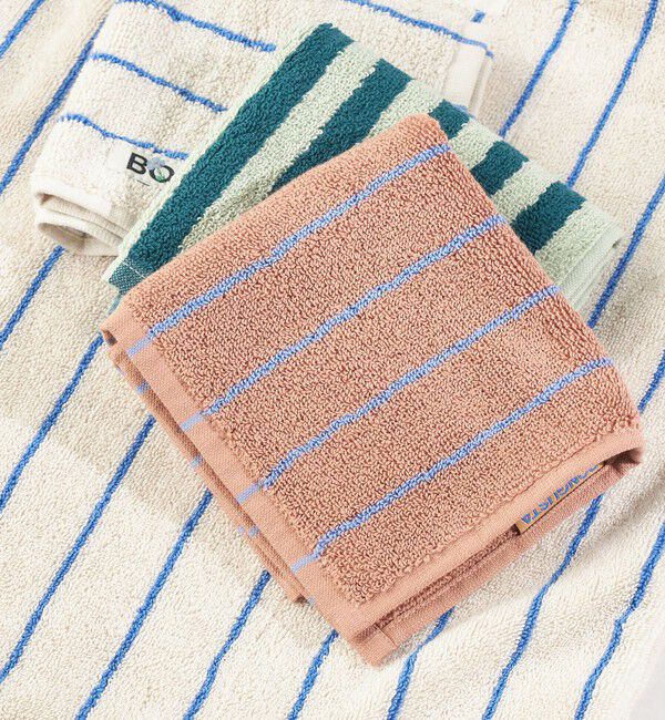 SHIPS for women「BONGUSTA:NARAM WASH CLOTH」|ハンカチ|キャメル