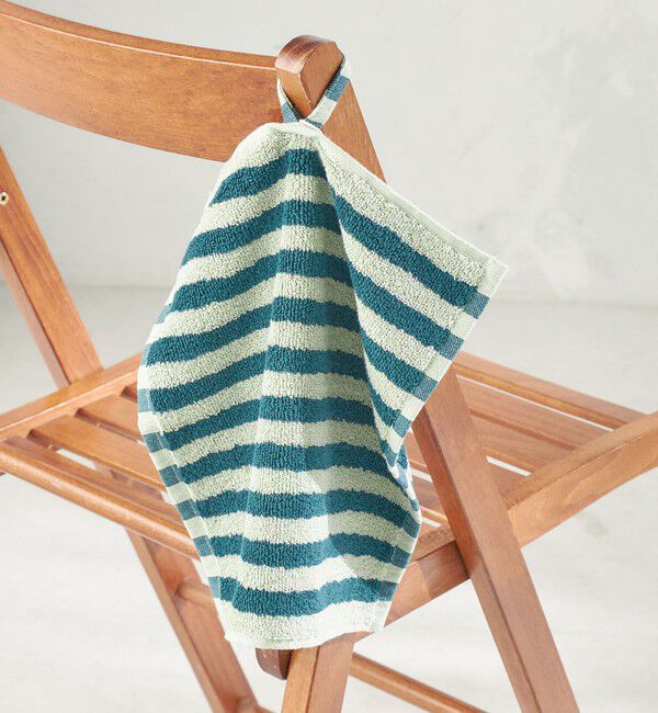 SHIPS for women「BONGUSTA:NARAM WASH CLOTH」|ハンカチ|グリーン