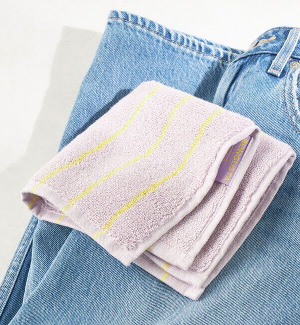 SHIPS for women「BONGUSTA:NARAM WASH CLOTH」|ハンカチ|ラベンダー