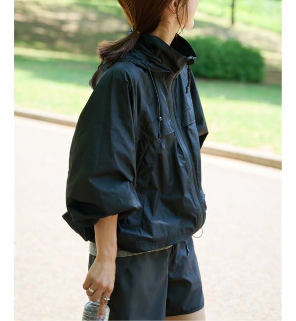 OUTDOOR PRODUCTS Usual Things「ULT SPORTS RUNNIN' PACKABLE TRACK JACKET」|ブルゾン・スタジャン|ブラック