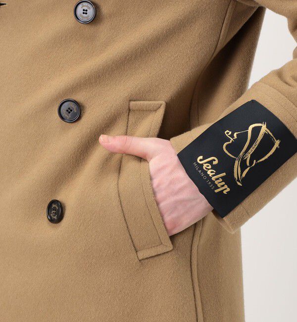 TOMORROWLAND BUYING WEAR「Sealup GENOVA ウールライトメルトン Pコート」|ピーコート|