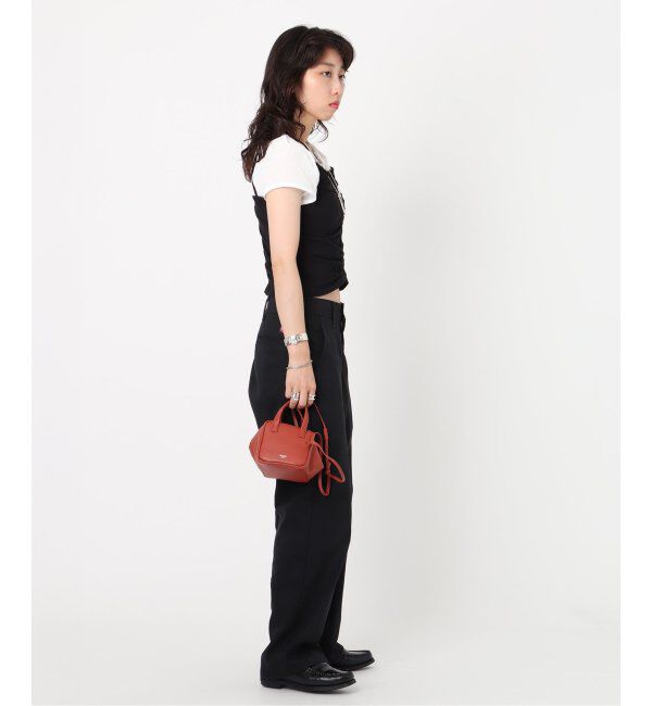 「【blancle/ ブランクレ】別注 S.LETHER  Deformation dice bag」|ショルダー・メッセンジャー|
