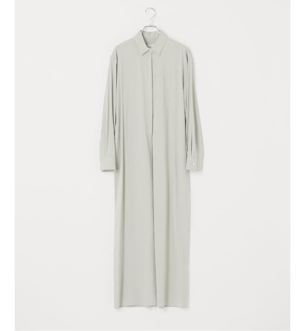 Plage「Narrow shirt ワンピース」|ワンピース|グリーン B