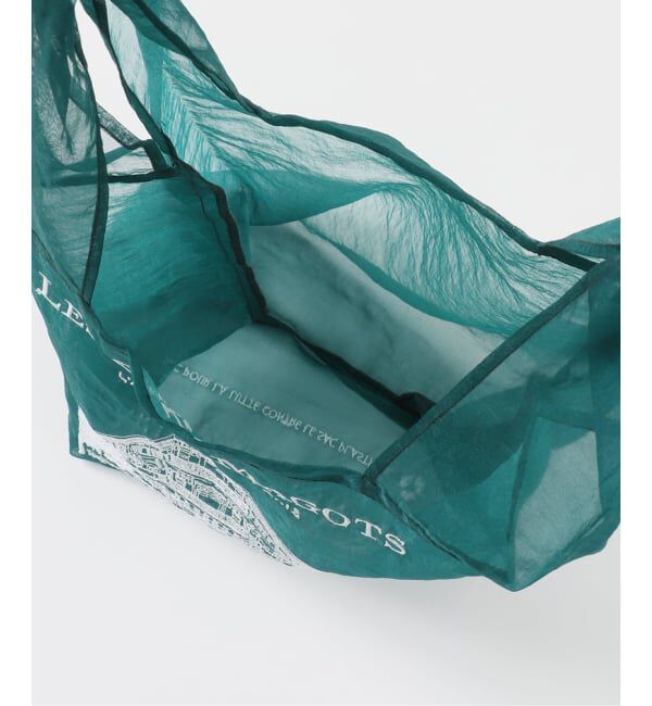 EDIFICE「《予約》LES DEUX MAGOTS (ドゥマゴ) for BRIGITTE TANAKA Organza BAG」|トートバッグ|