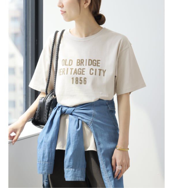 JOURNAL STANDARD relume「《予約》OLD BRIDGE フロッキーT」|Tシャツ・カットソー|グレーB