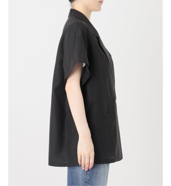 Spick and Span「ライトクロスハーフスリーブジャケット」|テーラードジャケット|