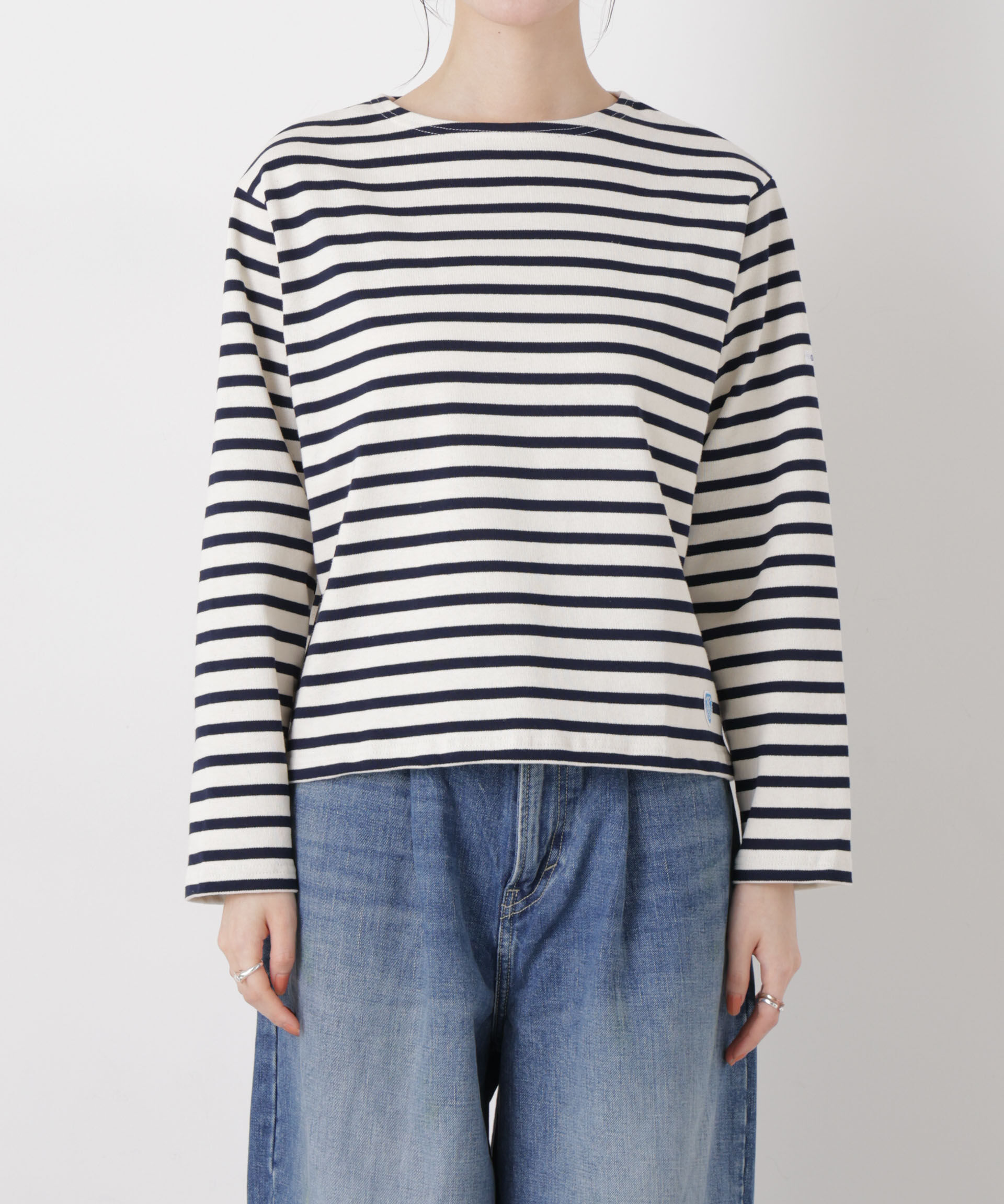 NANO universe「ORCIVAL/CREW NECK L/S P.O.」|Tシャツ・カットソー|