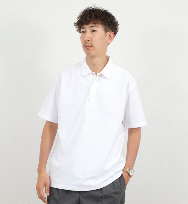 NOLLEY'S goodman「《ビジカジ対応》トリコットP/Oシャツ 26SS」|ポロシャツ|