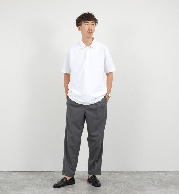 NOLLEY'S goodman「《ビジカジ対応》トリコットP/Oシャツ 26SS」|ポロシャツ|