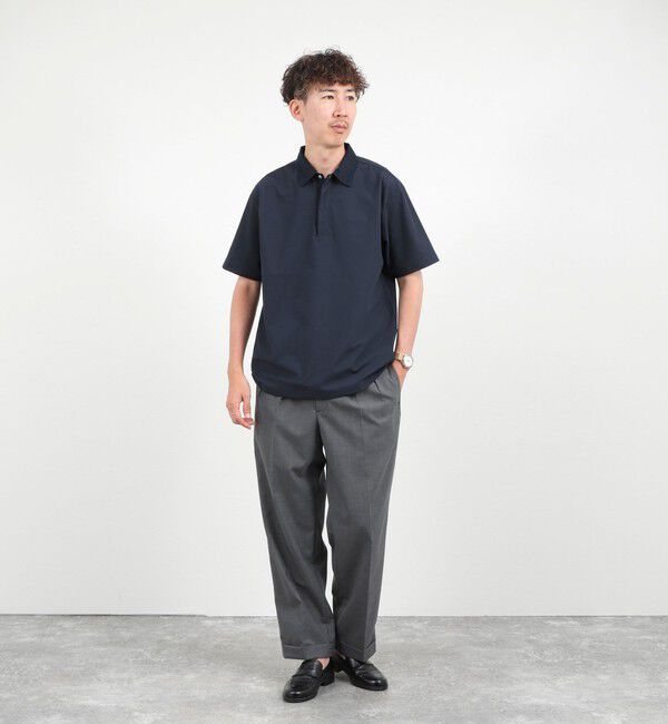NOLLEY'S goodman「《ビジカジ対応》トリコットP/Oシャツ 26SS」|ポロシャツ|