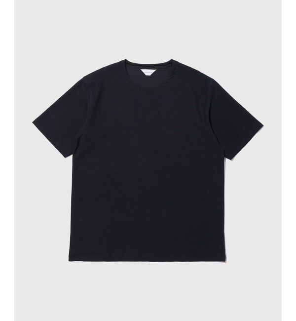 ADAM ET ROPE'「接触冷感【MINUS】スタンダードTシャツ/ストレッチ」|Tシャツ・カットソー|ネイビー(40)