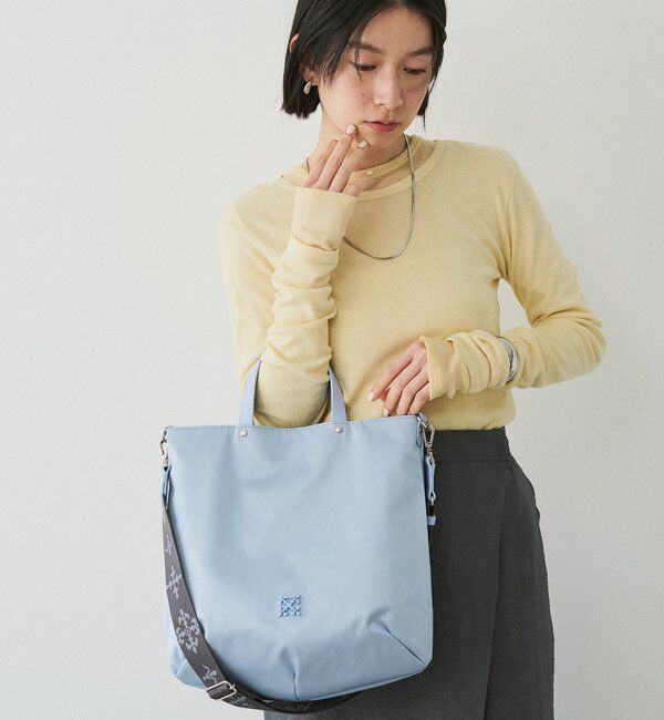  「《WEB限定》【撥水】スリム2WAYトートバッグ <クラウズナイロン>」|トートバッグ|