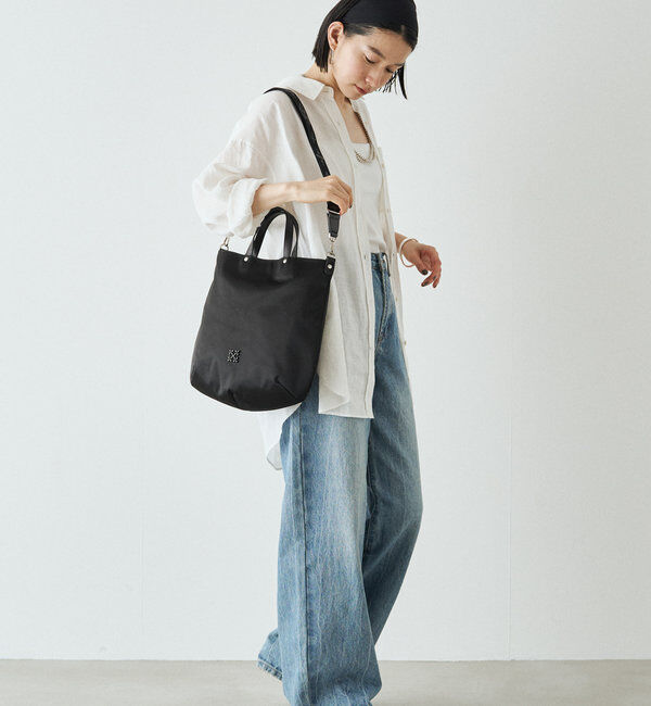  「《WEB限定》【撥水】スリム2WAYトートバッグ <クラウズナイロン>」|トートバッグ|