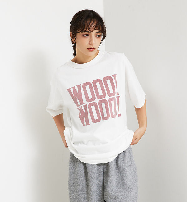 ABAHOUSE「再追加！【REMI RELIEF / レミ レリーフ】FRONT MESSAGE」|Tシャツ・カットソー|ホワイト系その他2
