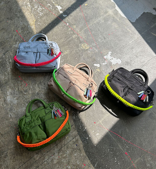 ABAHOUSE「【cheek / チーク】W pocket 3way boston / ダブルポ」|ボストンバッグ|