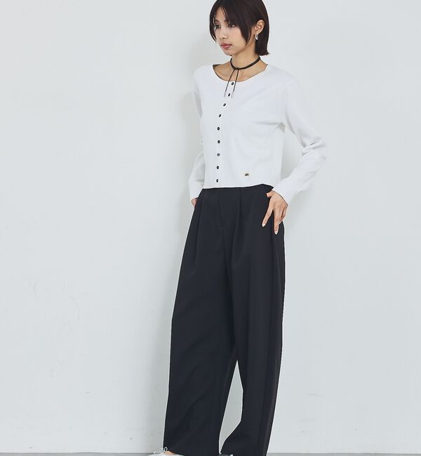 abahouse mavie「ショートカーディガン」|カーディガン|
