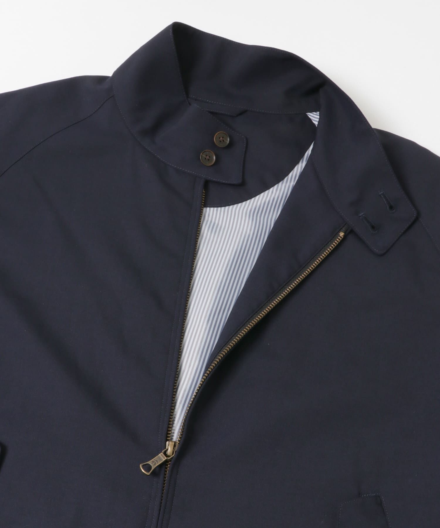 URBAN RESEARCH「BROOKS BROTHERS　EXCLUSIVE T/W ZIP JACKET」|ノーカラーコート|