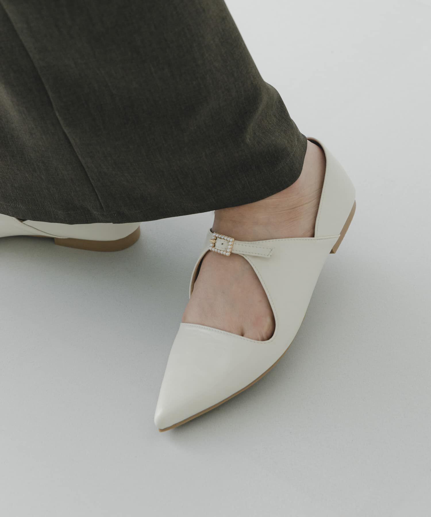 RODE SKO「『MADE IN JAPAN』 パールポインテッドパンプス」|パンプス|