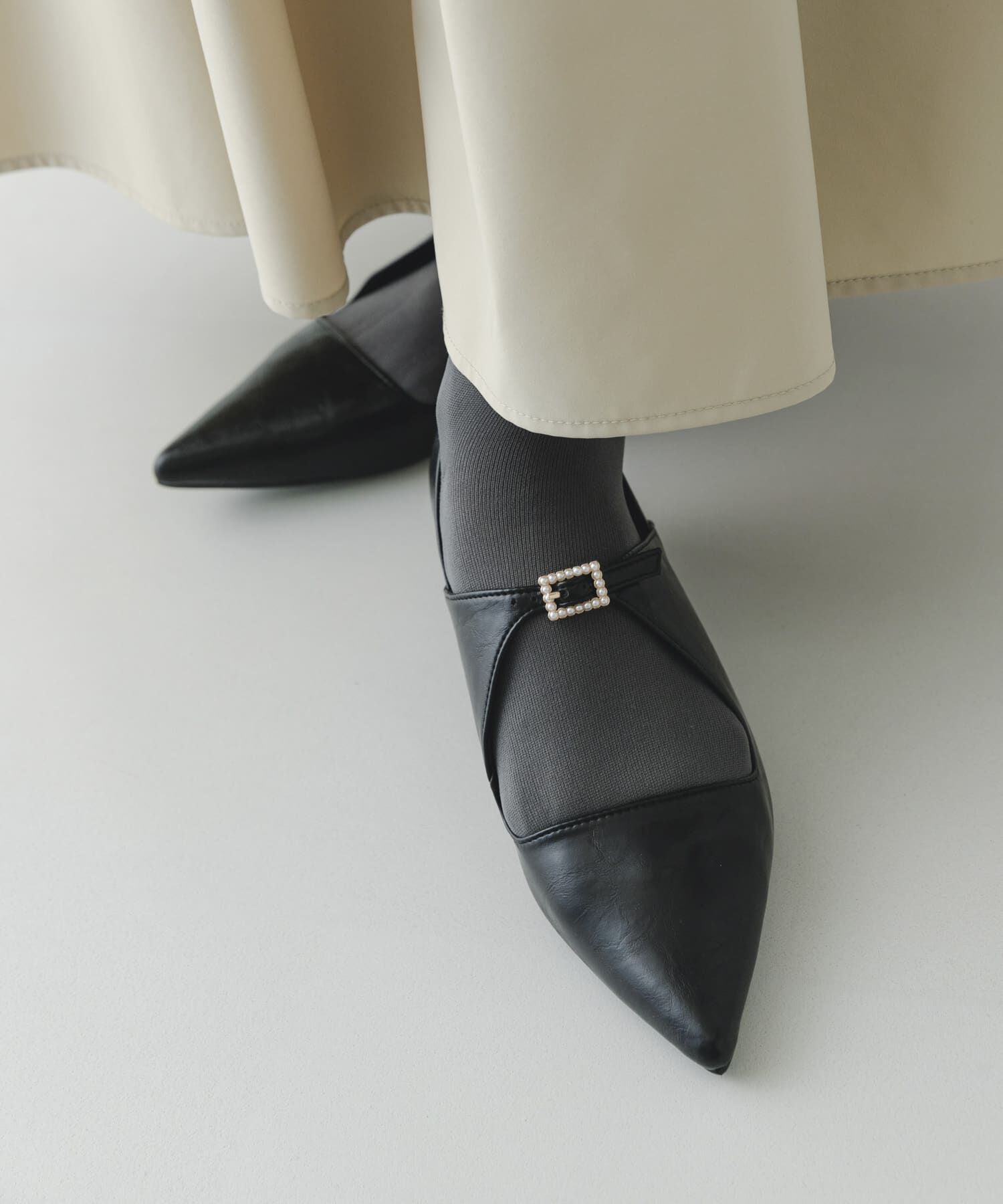 RODE SKO「『MADE IN JAPAN』 パールポインテッドパンプス」|パンプス|