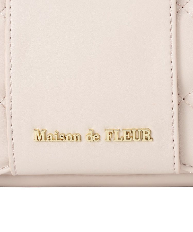 Maison de FLEUR「パールリボンバッグ」|ハンドバッグ|
