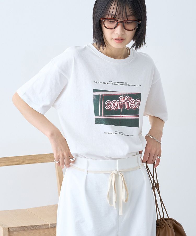 AMERICAN HOLIC「【遮熱】刺繍&フォトプリントTシャツ」|Tシャツ・カットソー|
