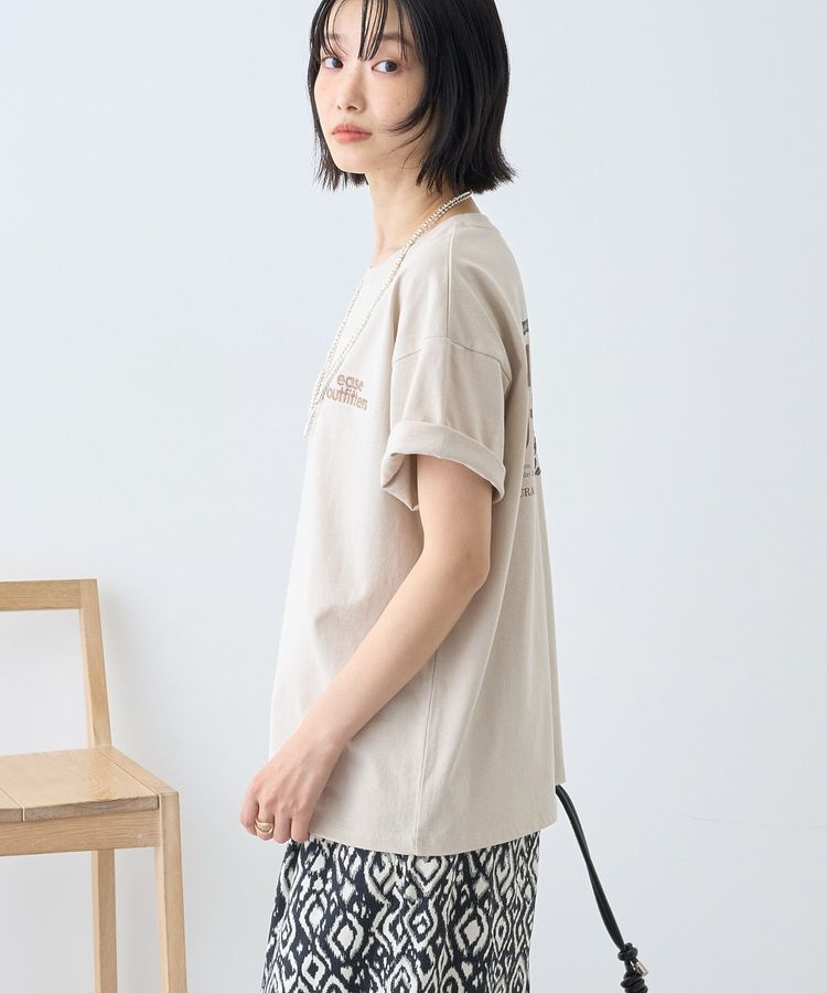 AMERICAN HOLIC「【遮熱】刺繍&フォトプリントTシャツ」|Tシャツ・カットソー|