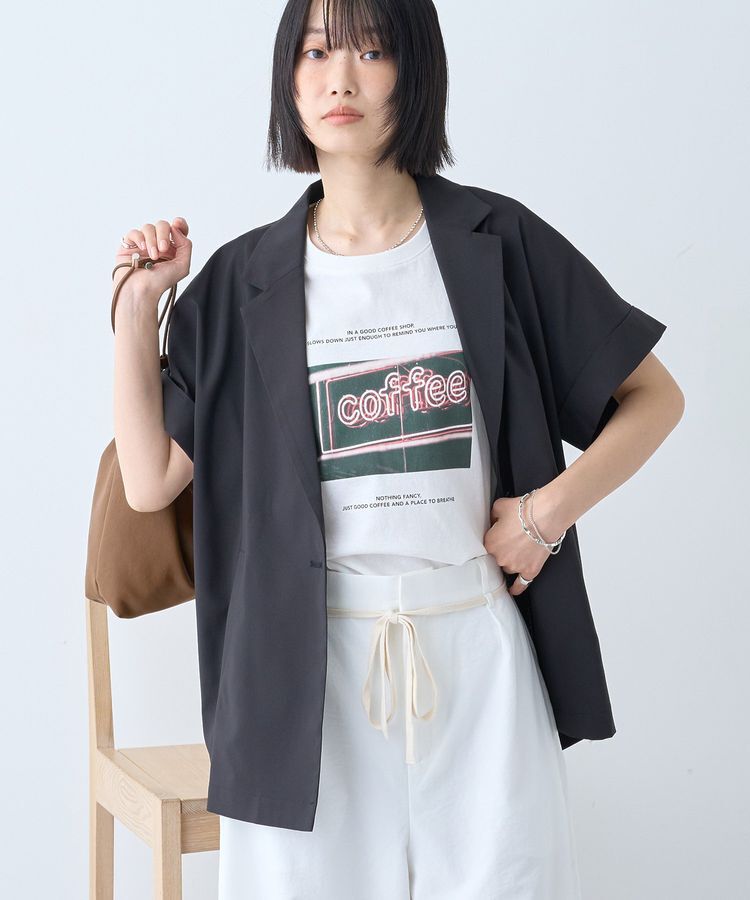 AMERICAN HOLIC「【遮熱】刺繍&フォトプリントTシャツ」|Tシャツ・カットソー|