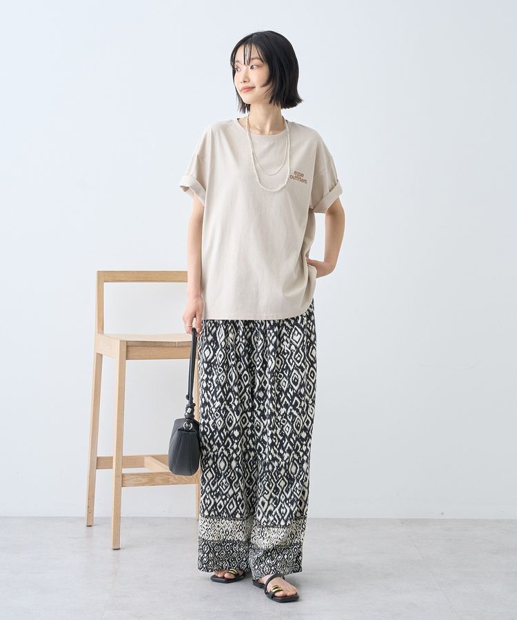 AMERICAN HOLIC「【遮熱】刺繍&フォトプリントTシャツ」|Tシャツ・カットソー|