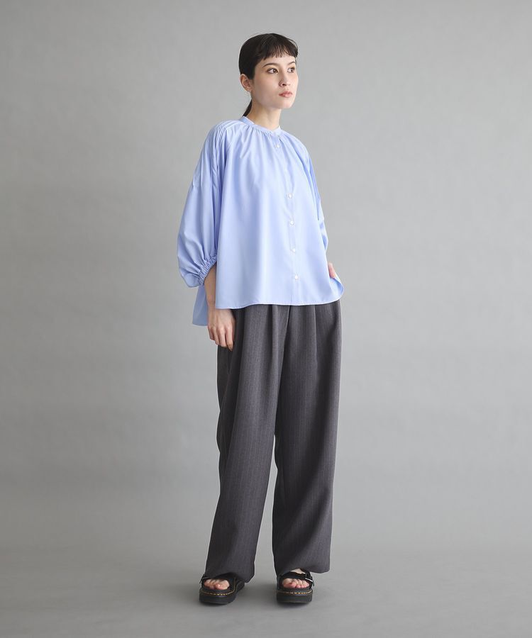 GARAGE OF GOOD CLOTHING「ピンタックボリュームスリーブプルオーバー」|シャツ・ブラウス|