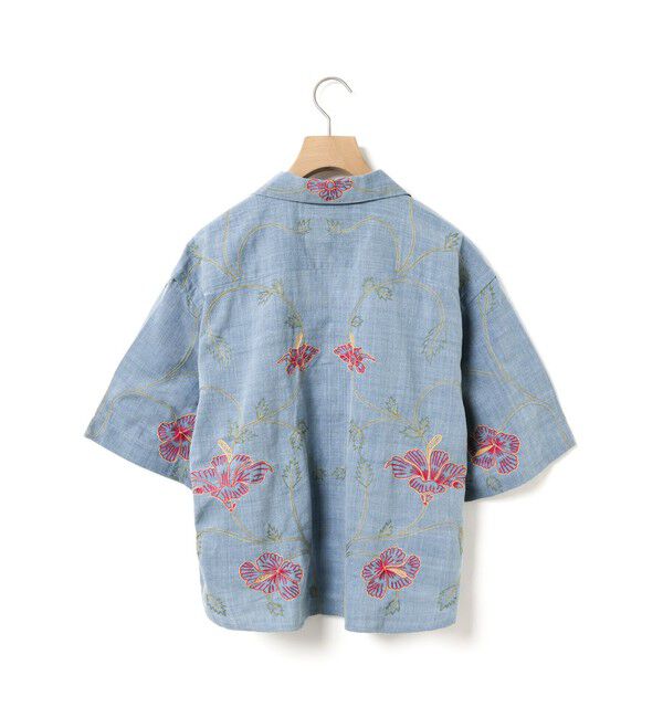 MARMARMAR「MARMARMAR ハンドフラワー刺繍シャツ」|シャツ・ブラウス|