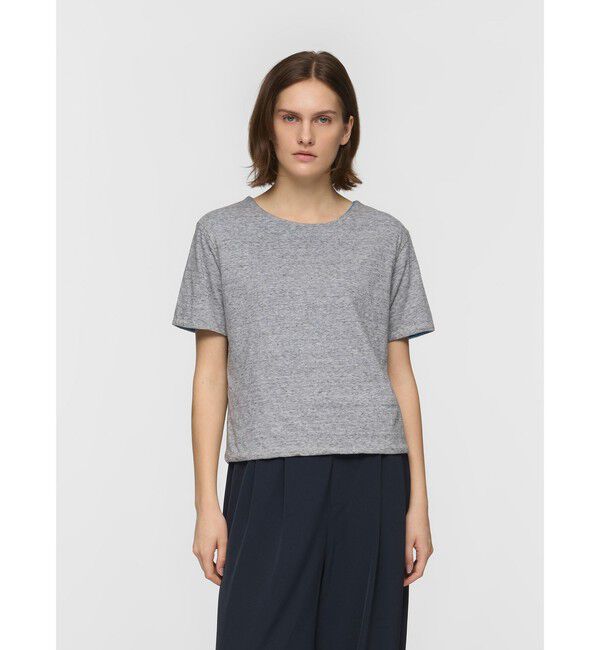mizuiro ind「mizuiro ind バイカラーリバーシブルTシャツ」|Tシャツ・カットソー|