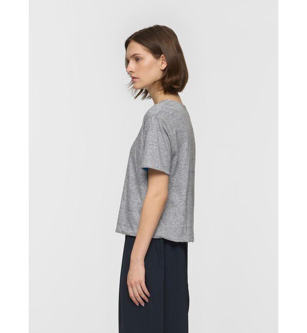 mizuiro ind「mizuiro ind バイカラーリバーシブルTシャツ」|Tシャツ・カットソー|
