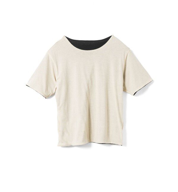 mizuiro ind「mizuiro ind バイカラーリバーシブルTシャツ」|Tシャツ・カットソー|