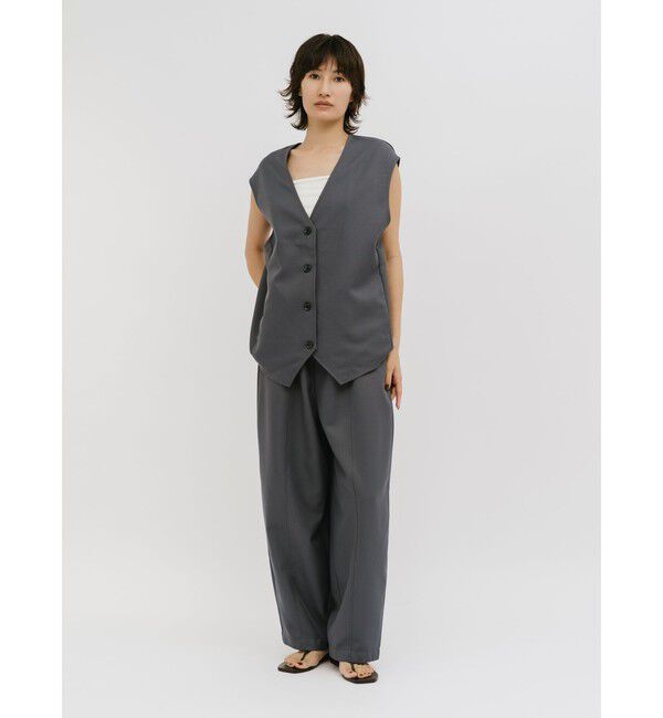 MIDIUMISOLID「MIDIUMISOLID for Ladies バレルフォームパンツ」|その他|