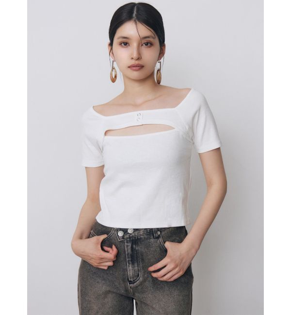 MURUA「2WAYレイヤードライクトップス」|Tシャツ・カットソー|