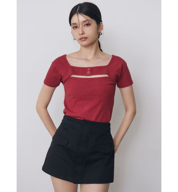 MURUA「2WAYレイヤードライクトップス」|Tシャツ・カットソー|