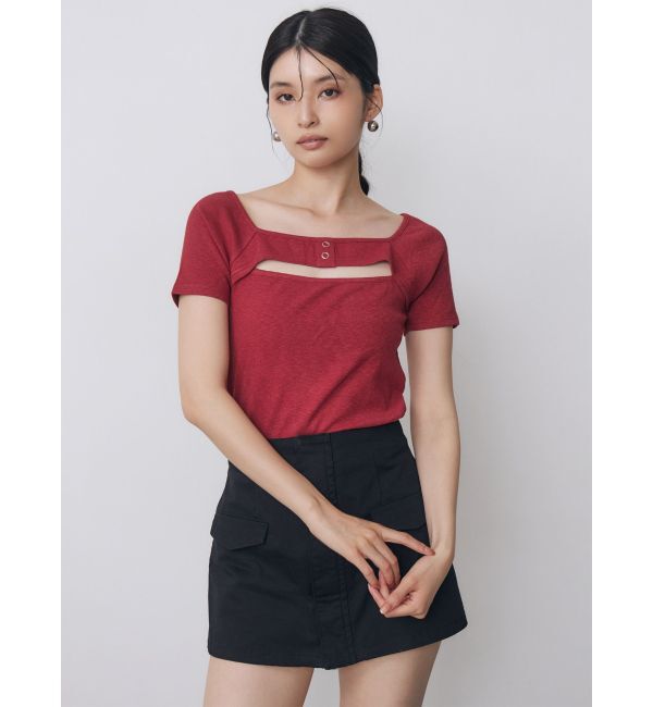 MURUA「2WAYレイヤードライクトップス」|Tシャツ・カットソー|