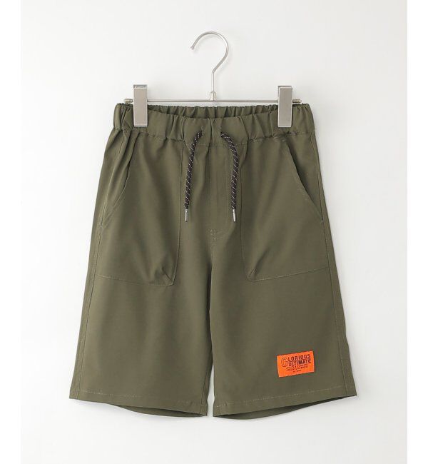 ikka kids「【接触冷感／吸水速乾】涼やかハーフパンツ（120~160cm）」|その他|オリーブ
