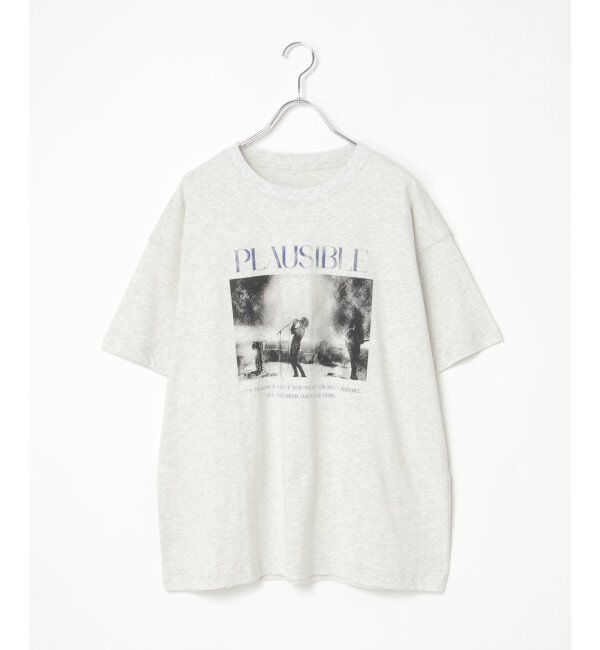 VENCE share style「PLAUSIBLE ピグメントTシャツ」|Tシャツ・カットソー|