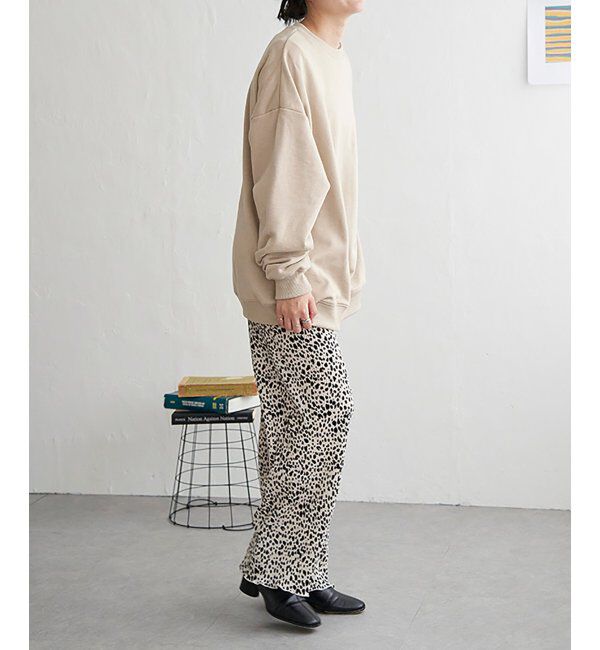 VENCE share style「ラメ裏毛ハートスウェット」|スウェット・ジャージ|