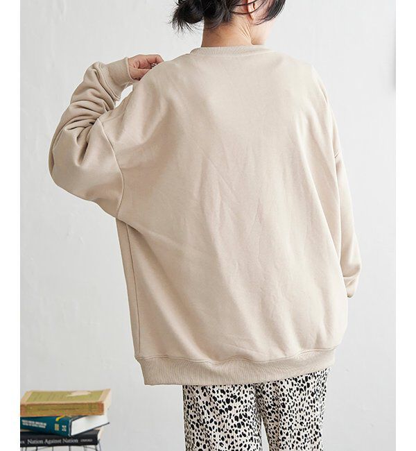 VENCE share style「ラメ裏毛ハートスウェット」|スウェット・ジャージ|