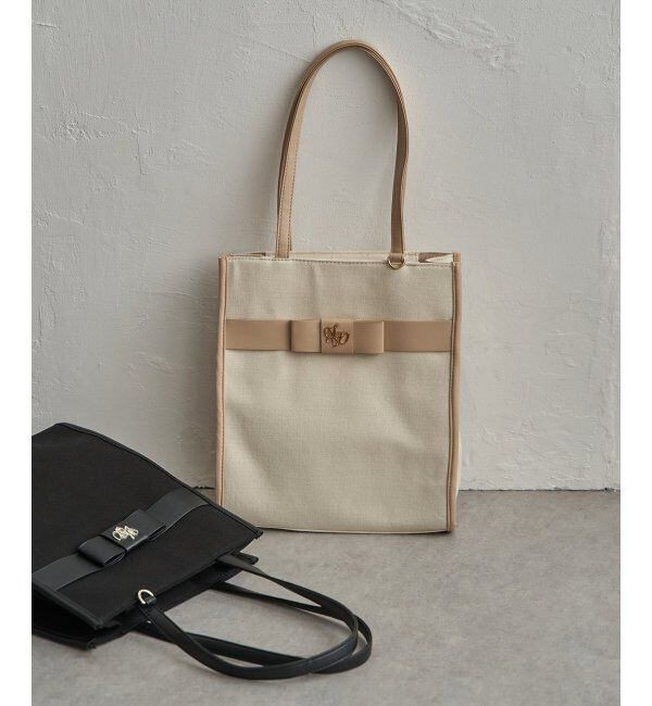 VENCE share style「ホイップ縦型トートバッグ」|その他|ベージュ