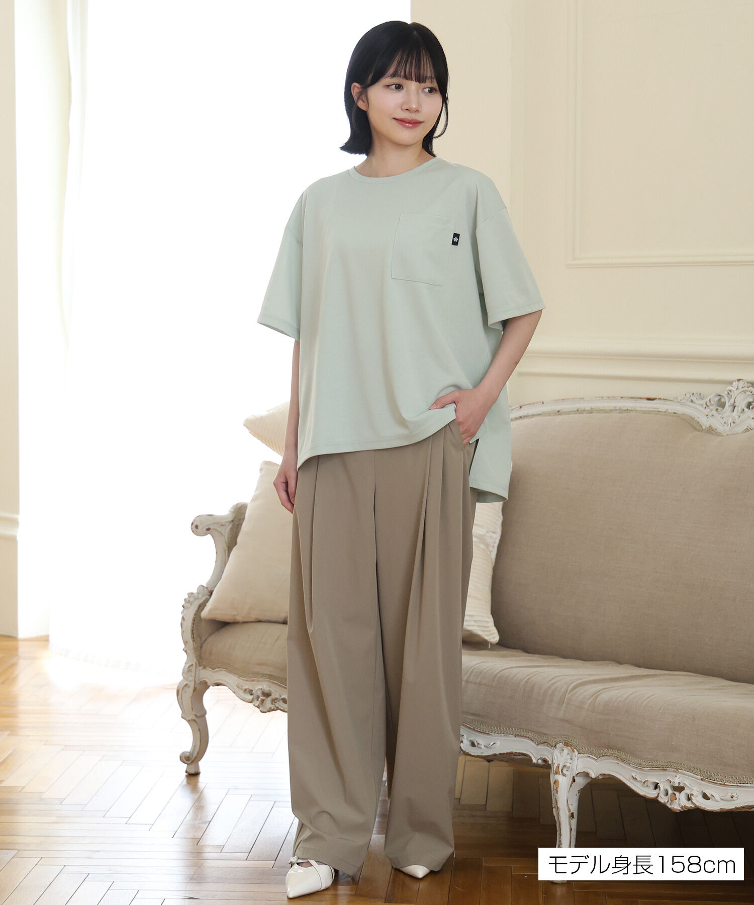 MARY QUANT「バックデイジーポンチ プルオーバー」|Tシャツ・カットソー|