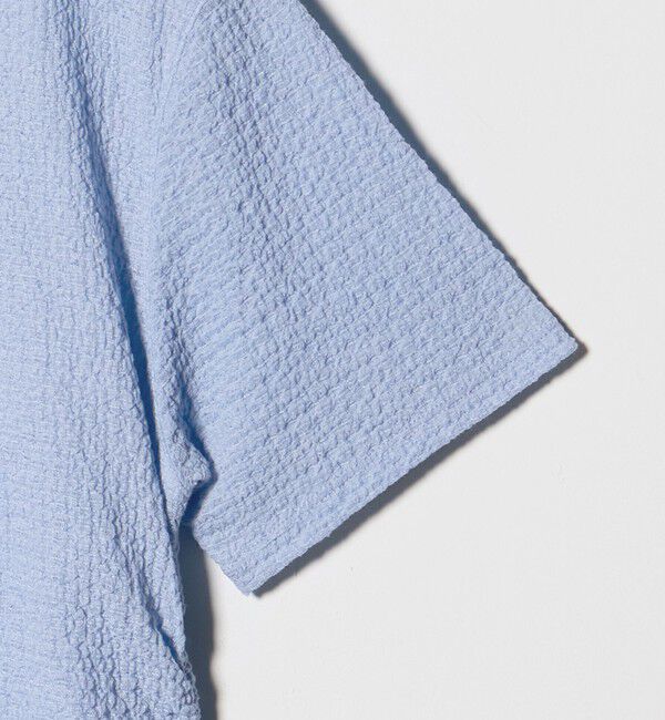 BEAUTY&YOUTH UNITED ARROWS「ベロア パイピング ギャザー カットソー」|Tシャツ・カットソー|