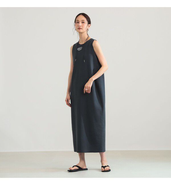 Demi-Luxe BEAMS 「コットン 16ゲージ ノースリーブ ワンピース」|ワンピース|